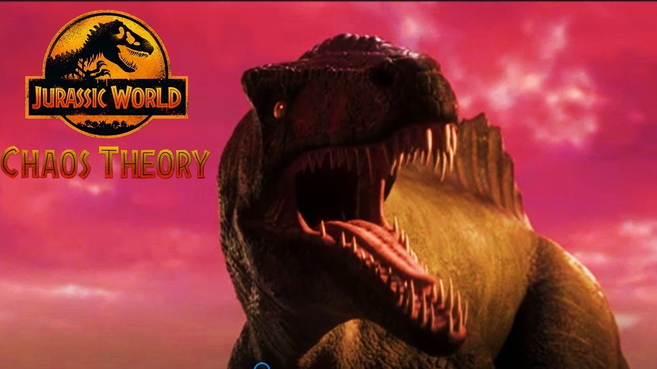 Jurassic world chaos theory becklespinax screen time