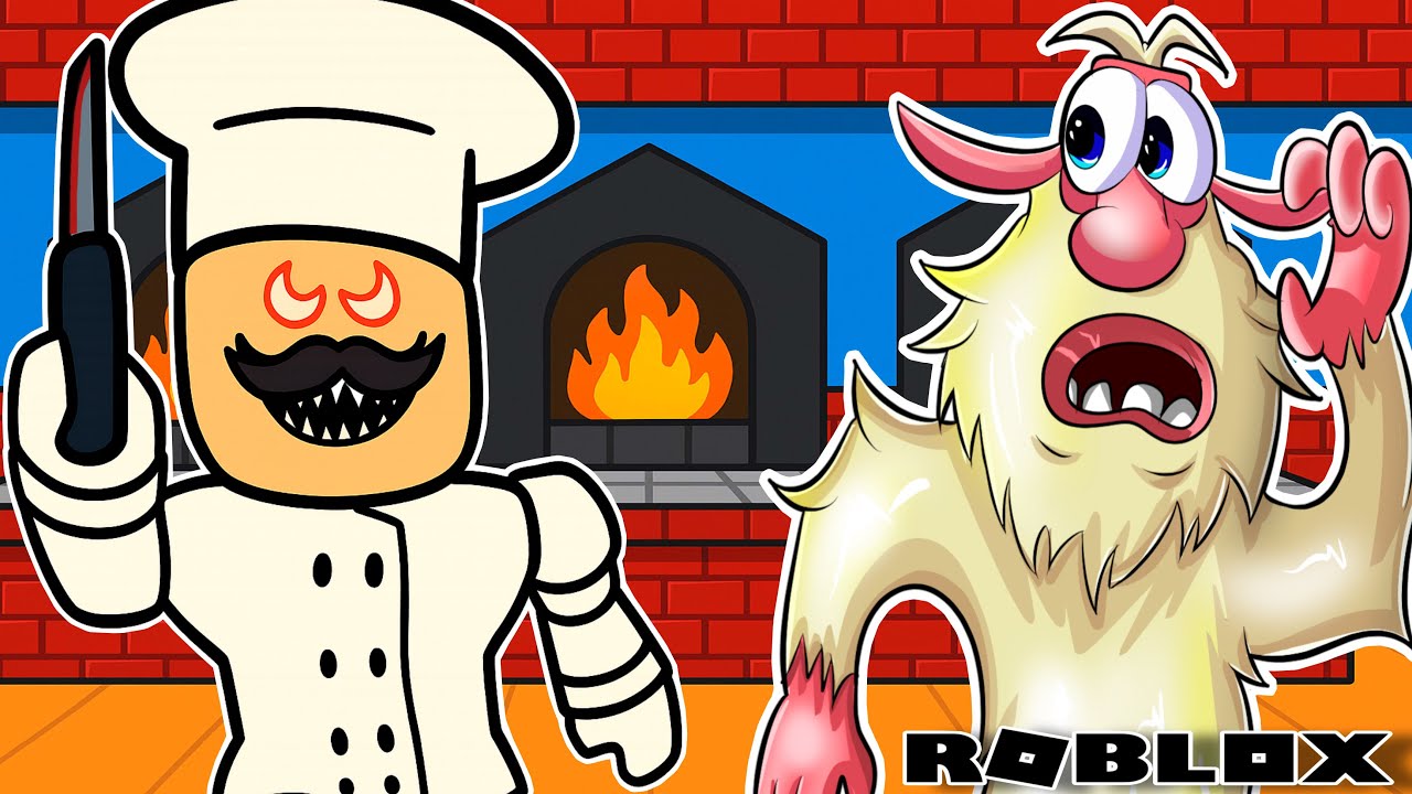 Booba Plays: pizza pizzeria Roblox Scary Obby #roblox
