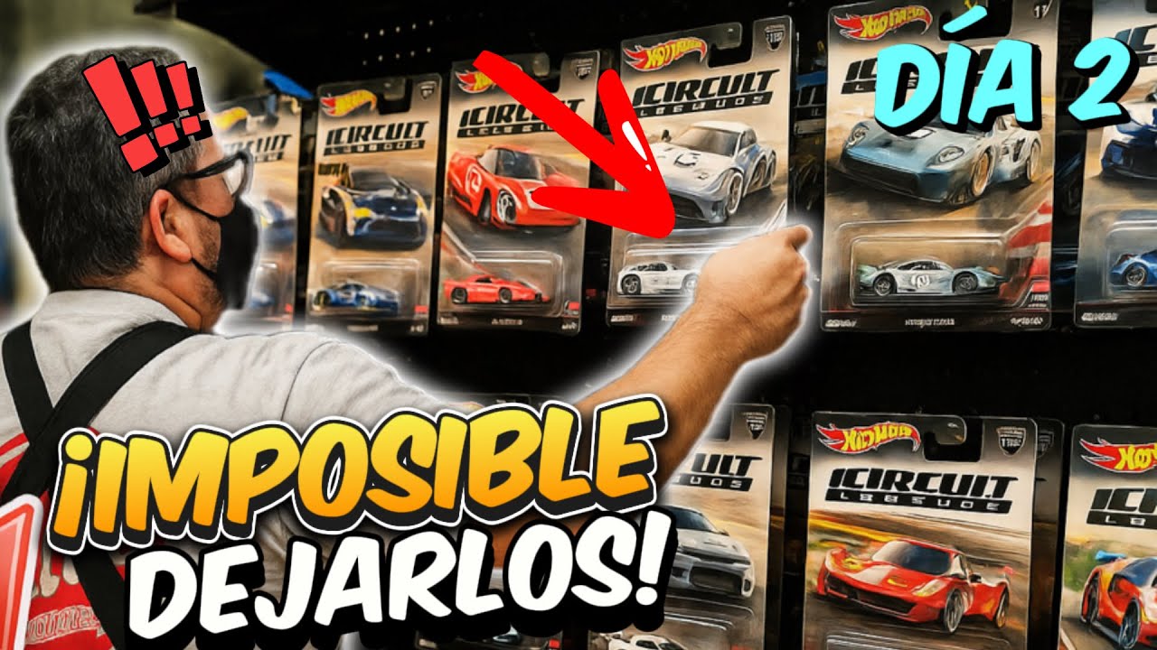 ¡IMPOSIBLE que ESTEN COLGANDO estos HOT WHEELS🤫! ¡LOS ACABAN DE PONER y YA se los ESTAN LLEVANDO!