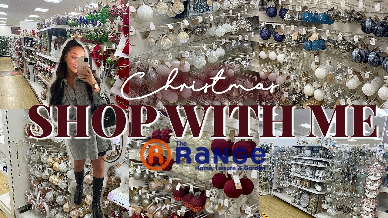 CHRISTMAS COME SHOP WITH ME TO THE RANGE! || NEW IN CHRISTMAS THE RANGE OCTOBER 2020!