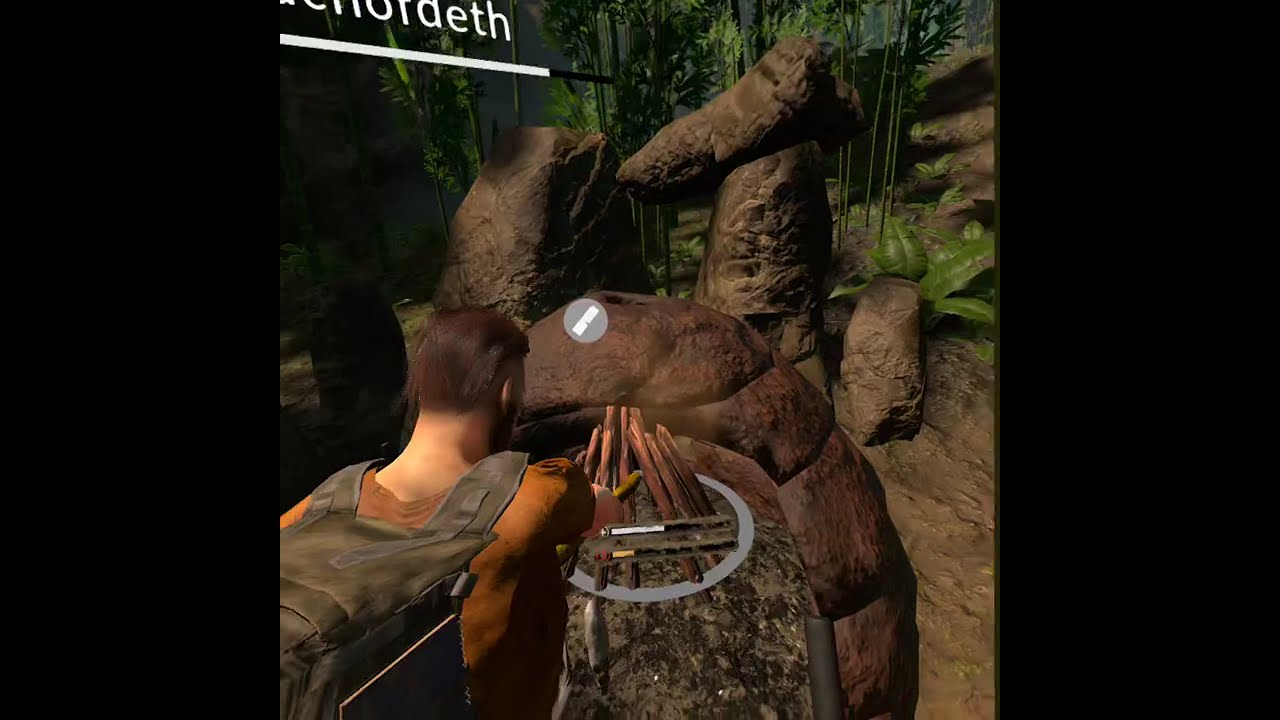 Quest 3 Green Hell VR how to build objects Part 2 and GO CRAZY while exploring then death by enemy