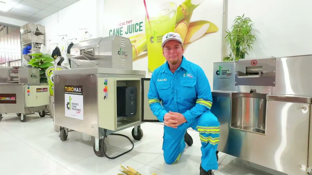 TUBOMAX 15HP INDUSTRIAL SUGARCANE MACHINE | High food grade high volume juicing