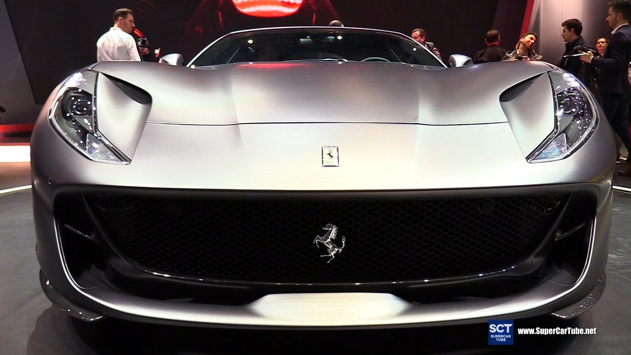2018 Ferrari 812 Superfast - Exterior Interior Walkaround - Debut at 2017 Geneva Motor Show