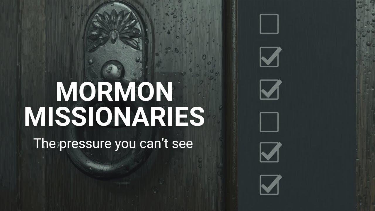 Hello Mormonism: Mormon Missionaries — The Pressure You Don’t See