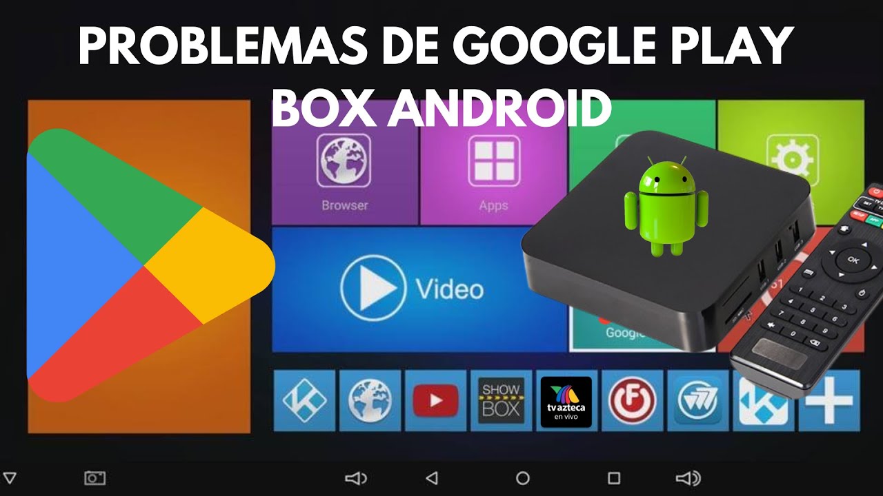 C&oacute;mo solucionar problemas de Google Play Store en Android TV o TV Box