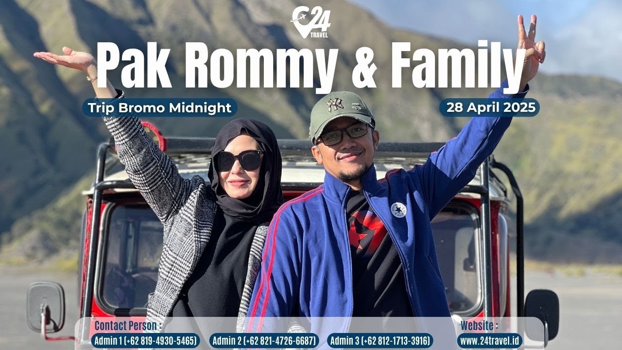 Private Trip Bromo Pak Rommy And Family 28 April 2025