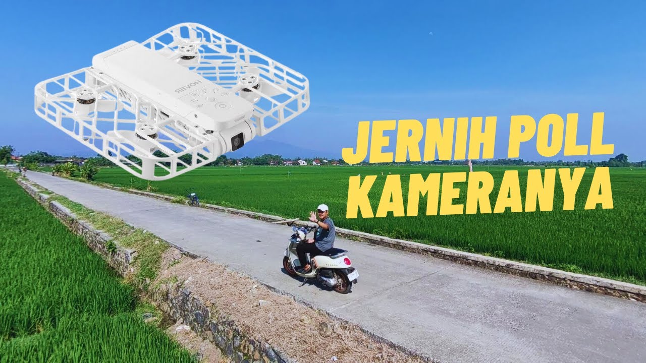 Test Terbang Drone Hover Air X1 Harga 2,5 Juta !!