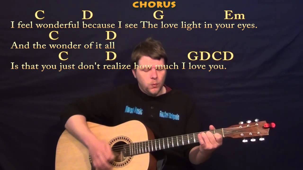 Wonderful Tonight - Easy Strum Guitar Cover Lesson in G with Lyrics