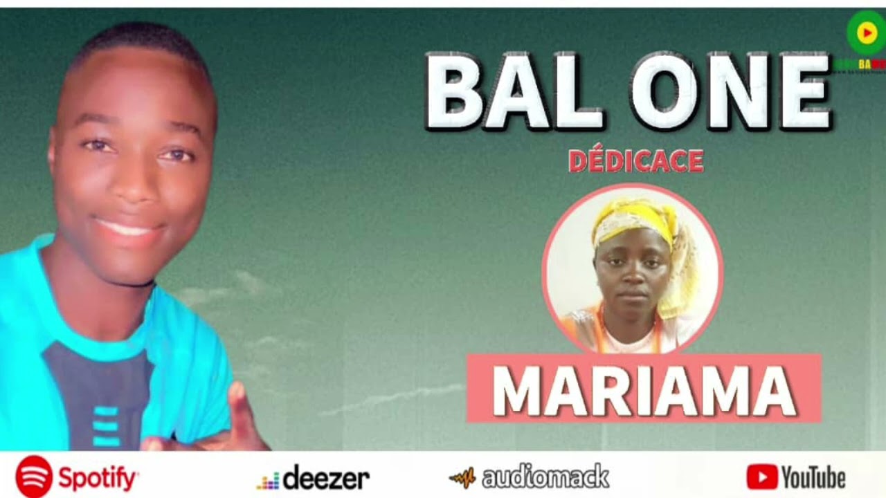 BAL ONE DÉDICACE À MARIAMA PROD BY PAR KOBEK MUSIC