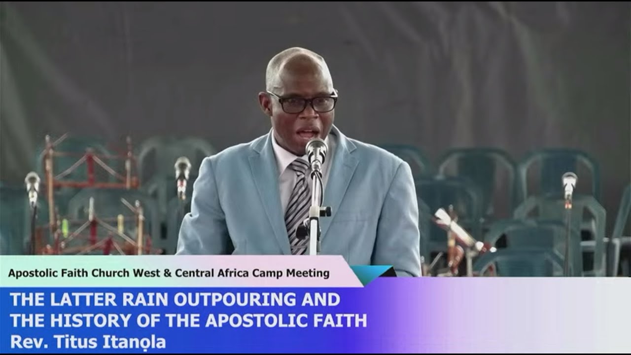 2024 CAMP MEETING. Bible Teaching. 16 - 08 - 2024. Apostolic Faith WECA