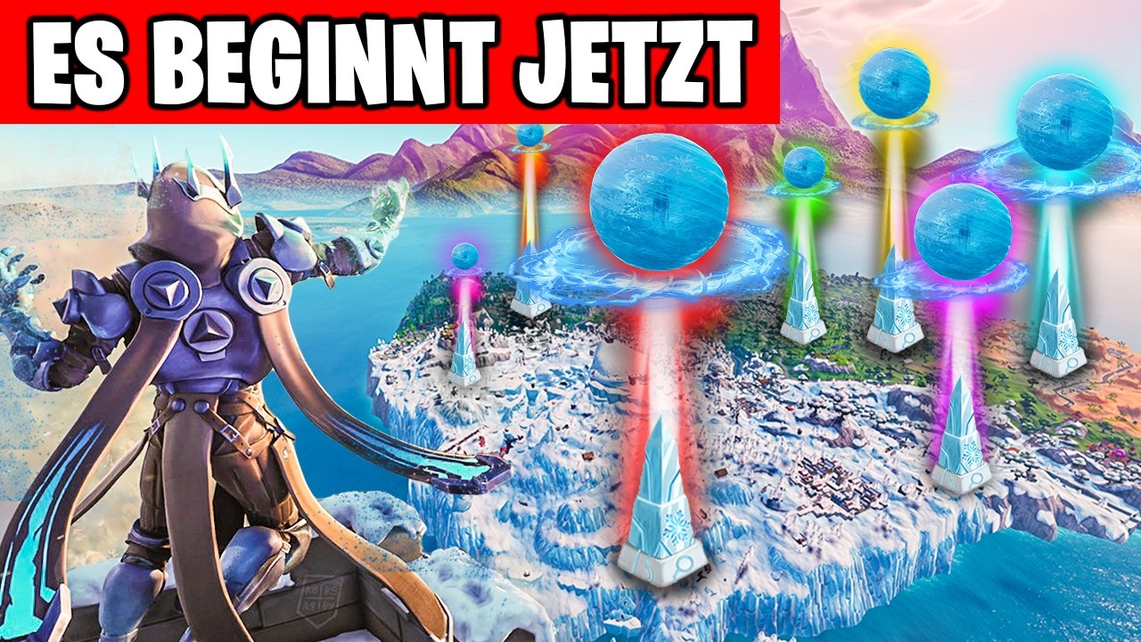 LIVE EVENT BEGINNT 😍 Das Fortnite OG Eiskönig Event jetzt | Livestream