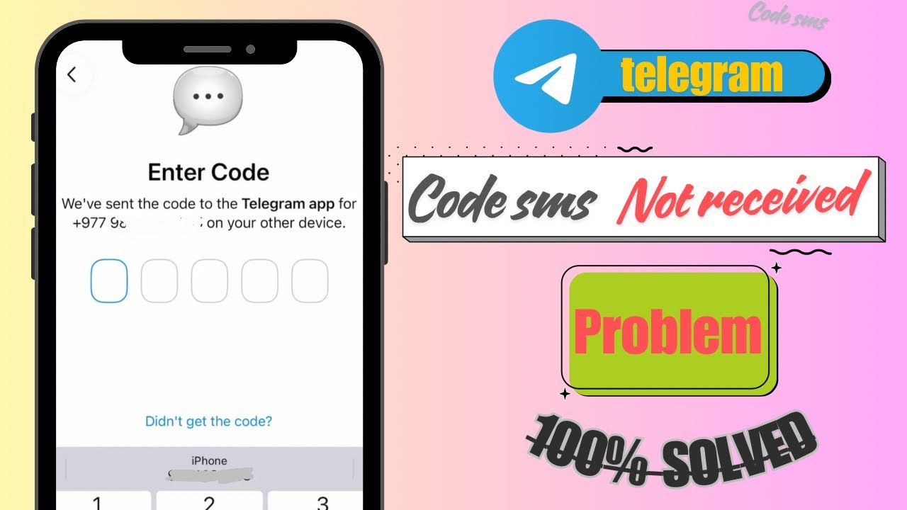 Telegram SMS Code Send To Telegram App | Telegram Login Problem In Nepal