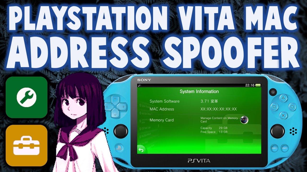 Spoof Your PS Vita's MAC Address (vita-macspoofer)