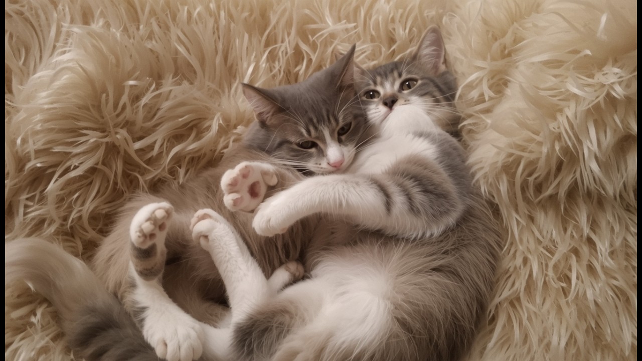 My Smart Cat Loves Playing With Me – The Cutest Friendship Ever! 🐱❤️funny cat videos