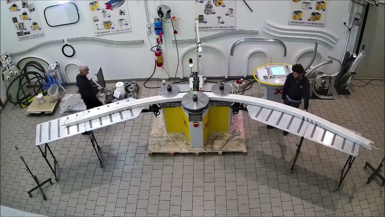 3C CLOMEA CURVATRICI - CRMX70 Interasse 994 su telaio sagomato porta scorrevole