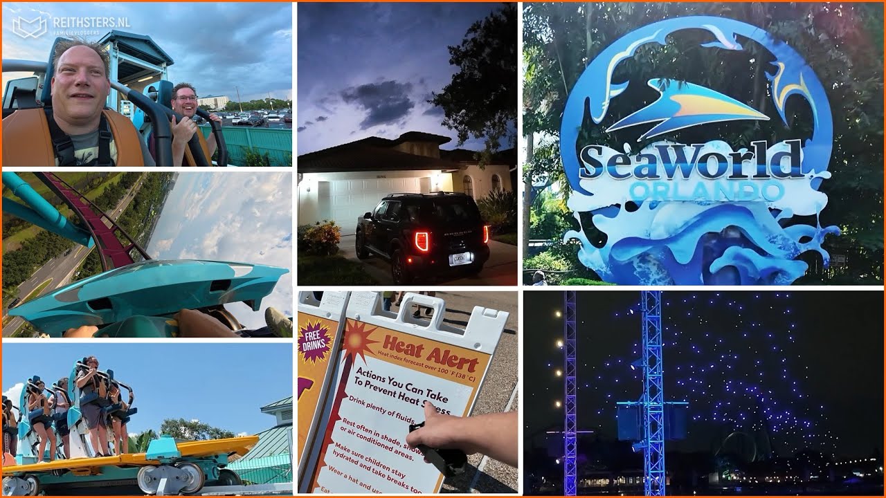 WIJ BEZOEKEN SEAWORLD IN ORLANDO, FLORIDA 🐋 - VLOG #715