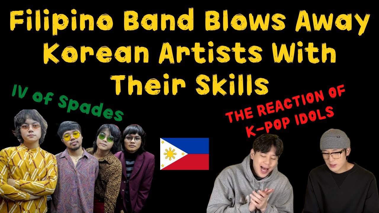 Korean Singer Surprised by Filipino Band [IV of Spades]