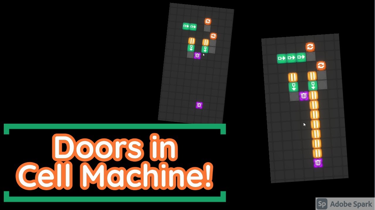 Creating functioning doors in Cell Machine!