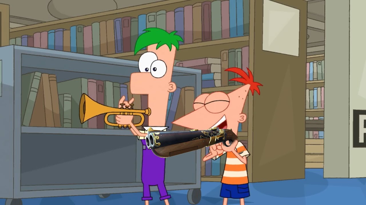 Ain't Got Rhythm but Phineas is trying to convince him he doesn't have rhythm