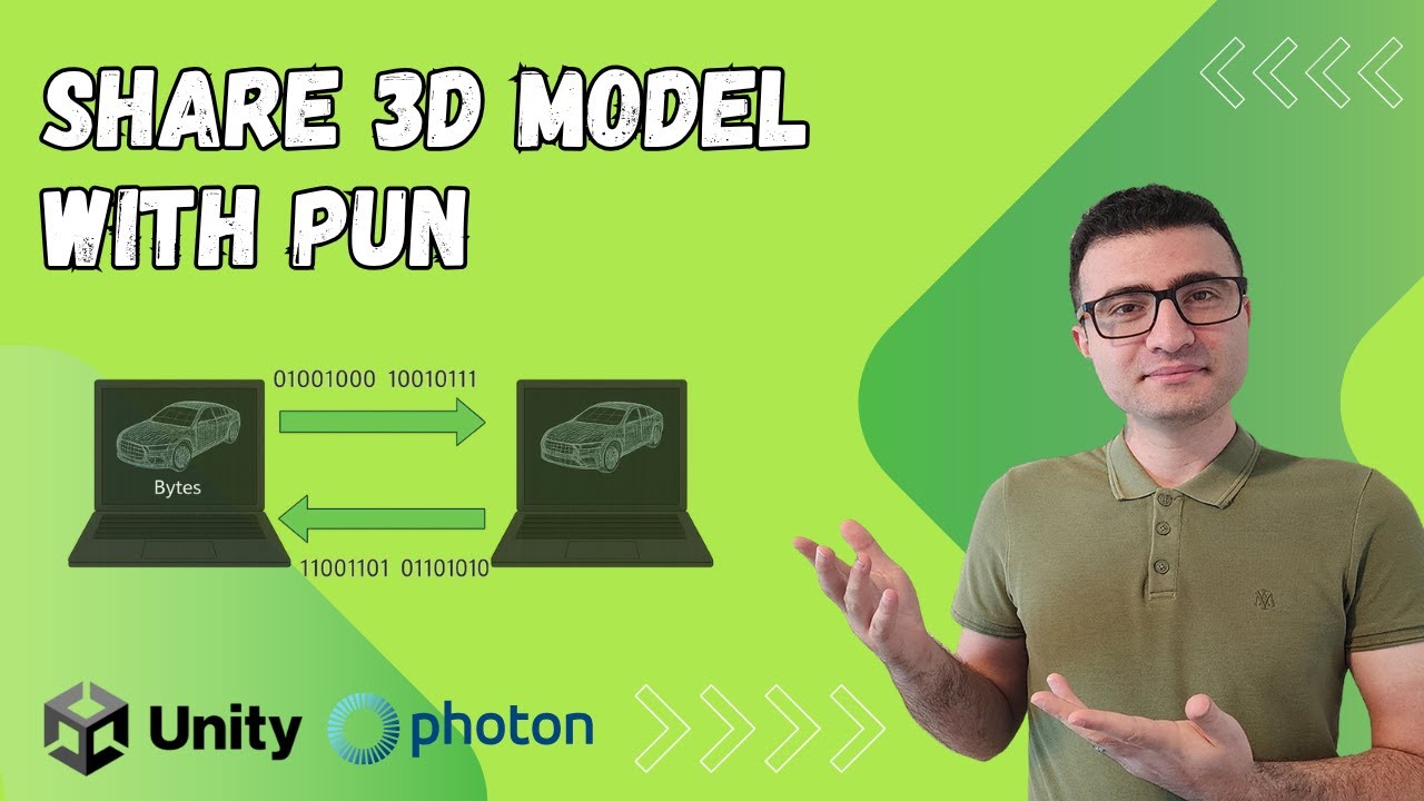 Share 3D Model with PUN in Unity