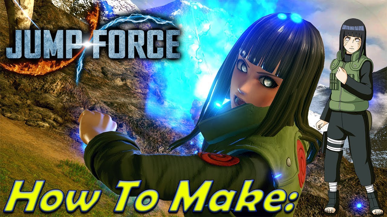 How to Make Hinata Hyuga in JUMP FORCE!