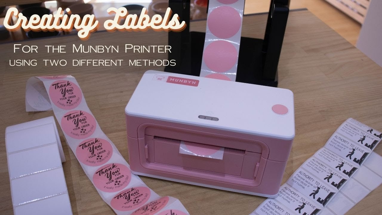 Как я разрабатываю этикетки для термопринтера Munbyn — используя платное и бесплатное программное...