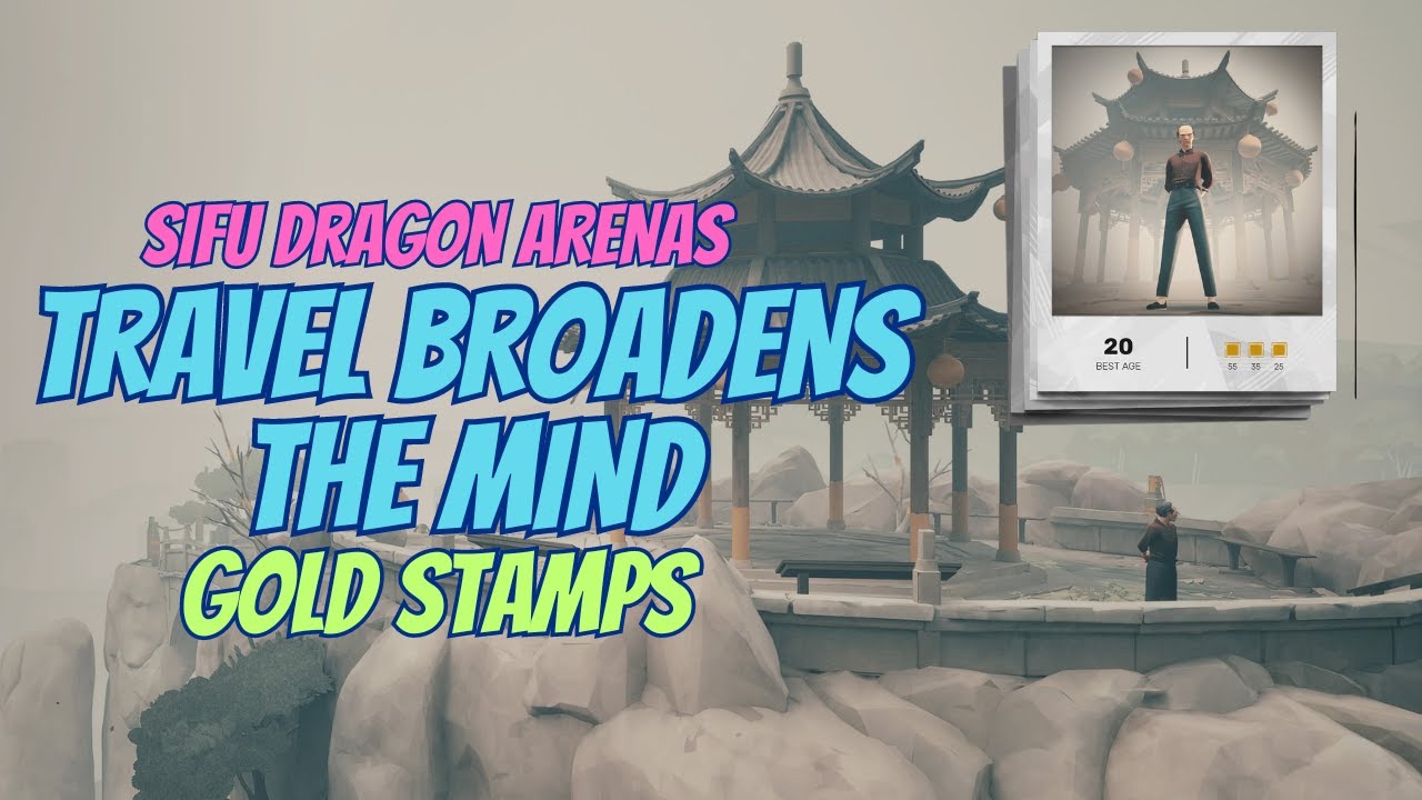 Travel Broadens The Mind | Cheese The Boss | Gold Dragon Stamps | Sifu Arenas