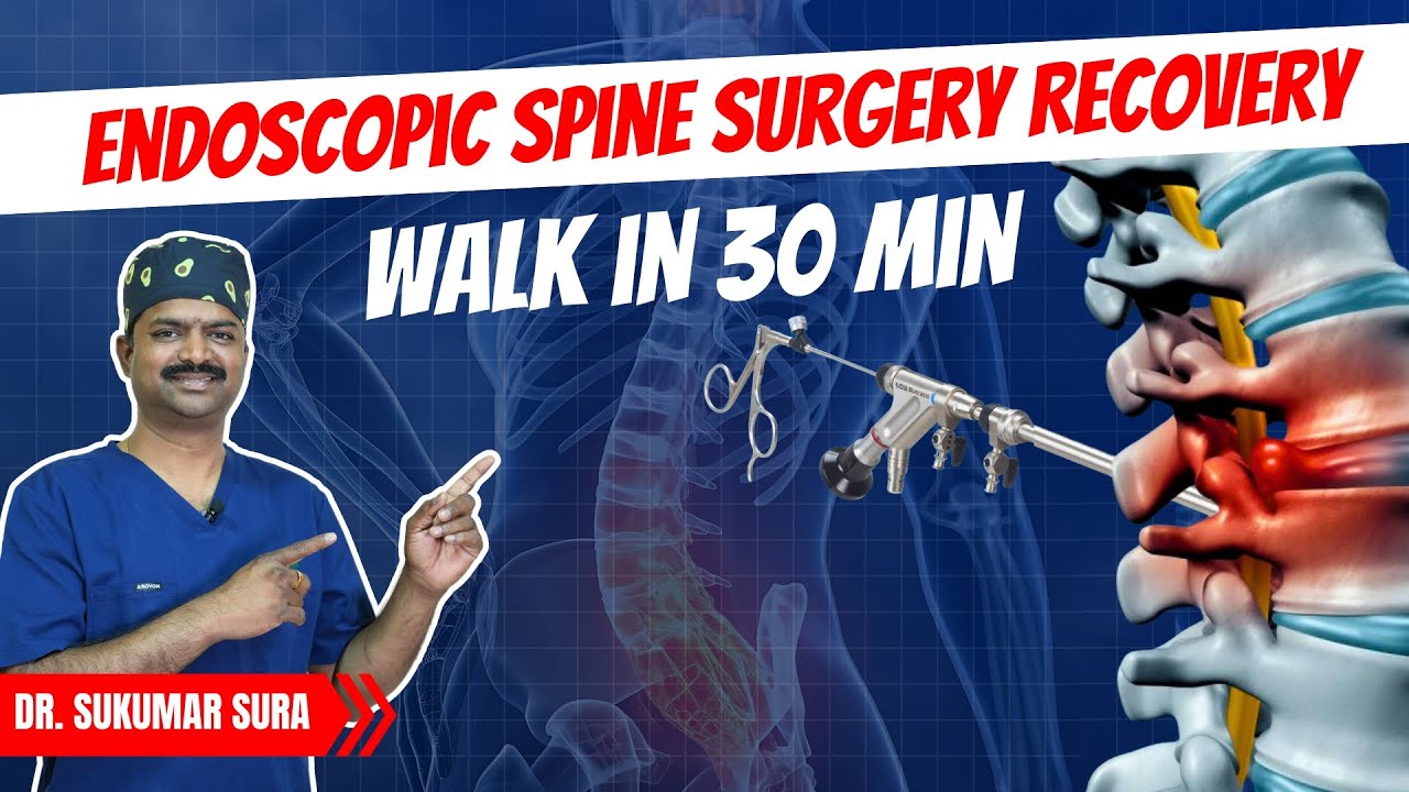 🏥 Walk in 30 Minutes | Same-Day Discharge with Endoscopic Spine Surgery#asianspinehospital
