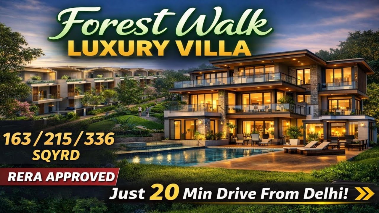 RERA Approved Luxury Villas in Ghaziabad | Affordable Gated Township l Safe Property Investment 2026