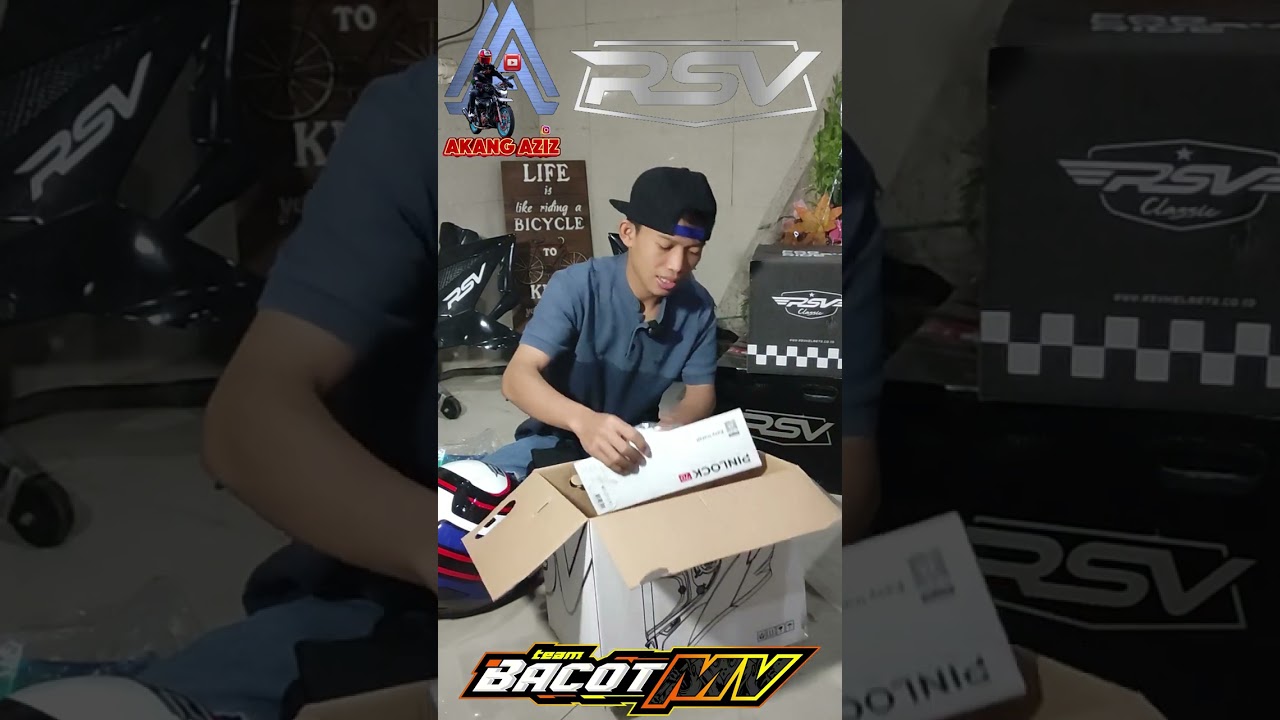TERIMAKASIH MAS CHU SUPPORT HELMET RSV FF21
