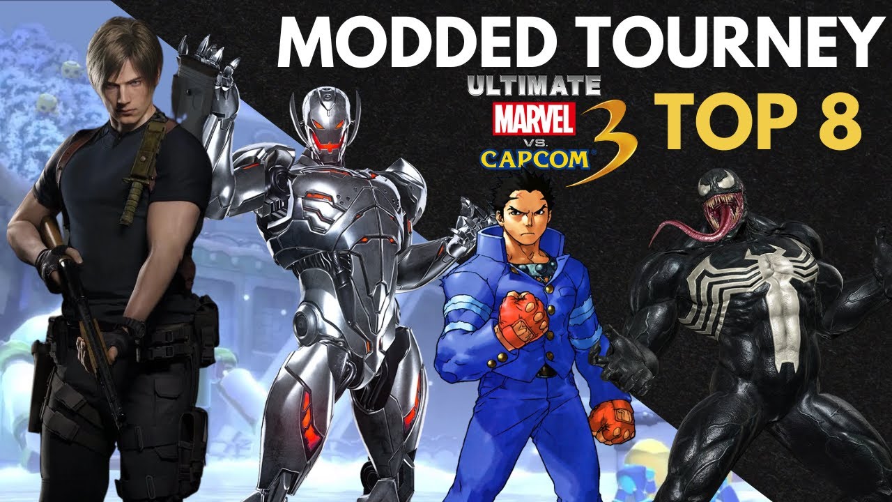 UMVC3 Mod Tourney - Palette Swap #5 TOP 8 (Leon, Rashid, Batsu, Venom, Ken, Ultron)