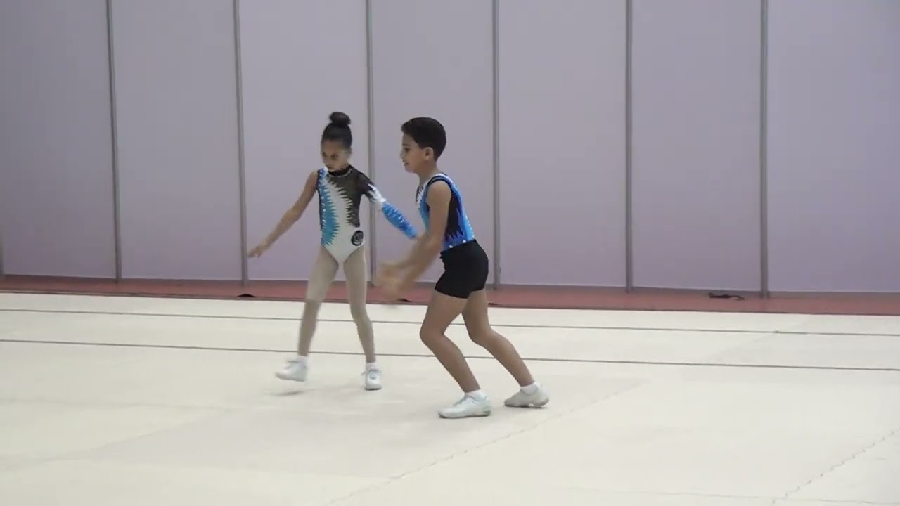 aerobic gymnastic mixed pair
