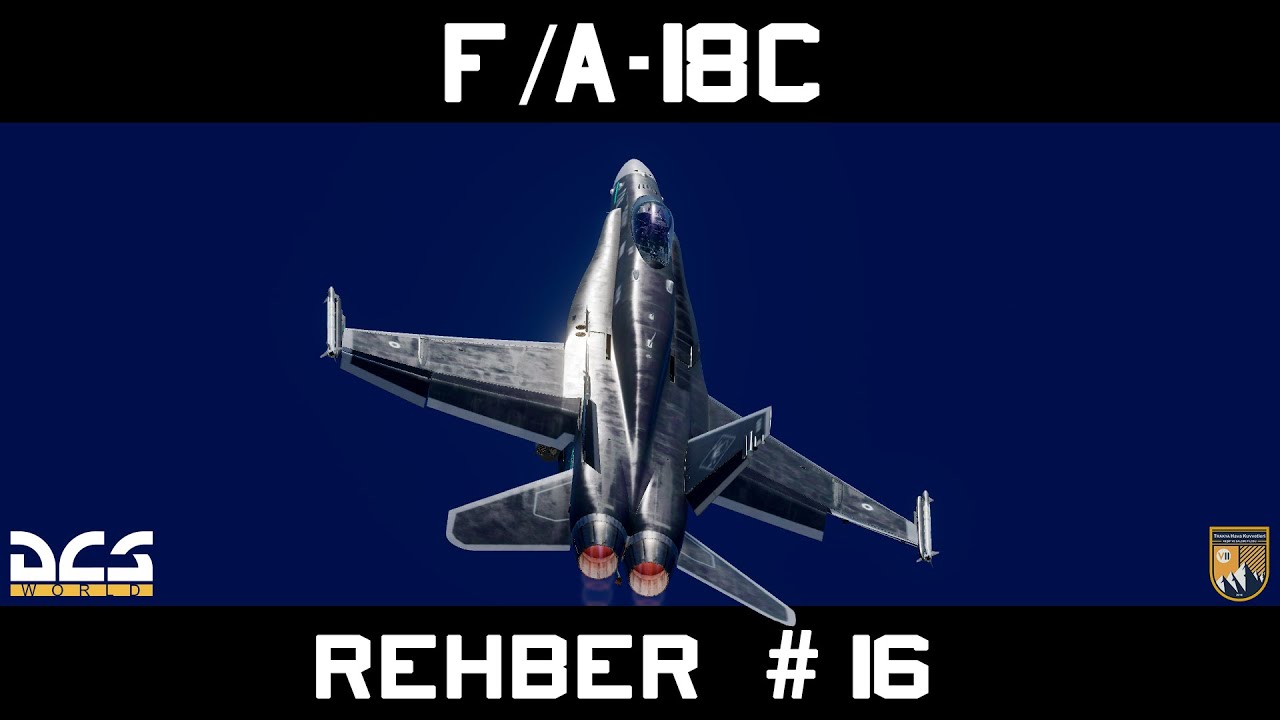 DCS F/A-18C #16 : AGM-84D Harpoon BOL Mod Kullanımı