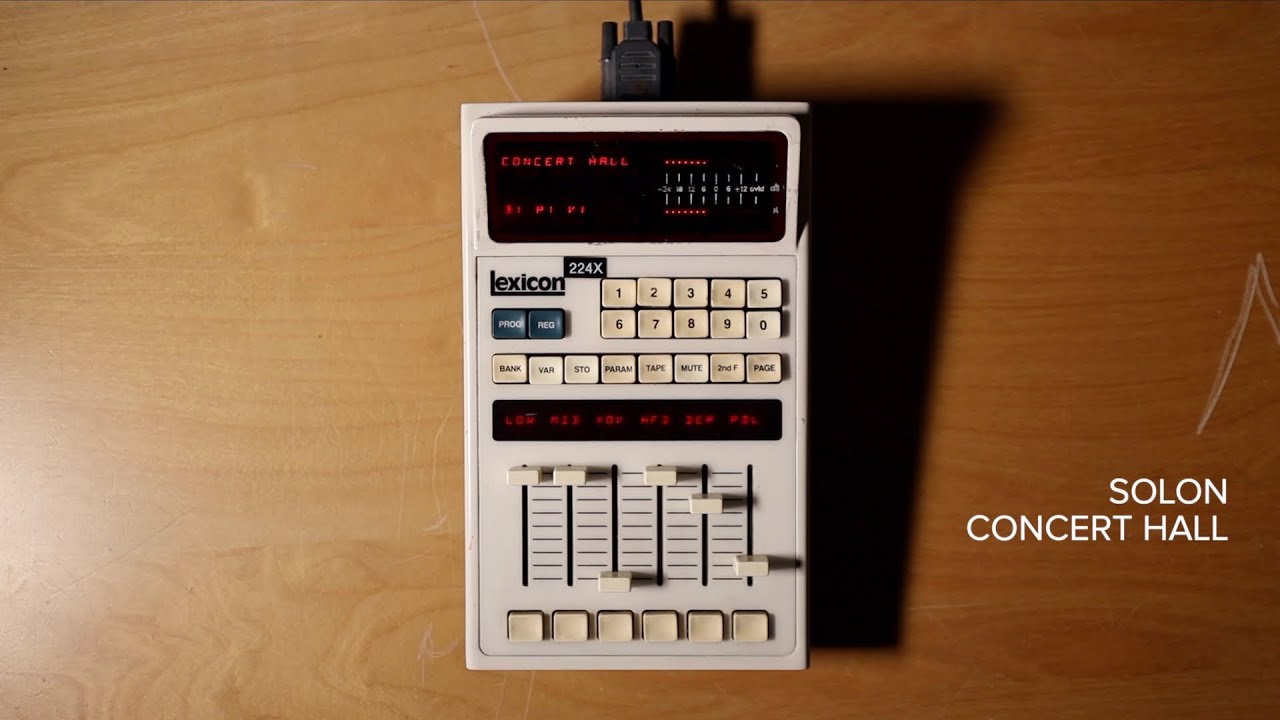 Lexicon 224XL on TR8 + TB-03 :: Plastikman Riff