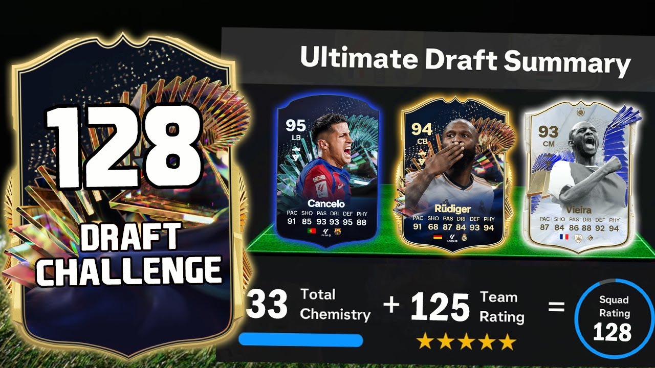 NEW CARDS! WILD 128 FUT DRAFT CHALLENGE! FC 24 Ultimate Team