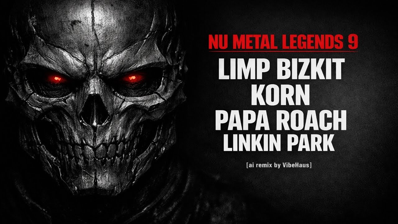 Nu Metal Legends - Vol9! | Limp Bizkit, Korn, Linkin Park, Papa Roach Inspired | AI Mix