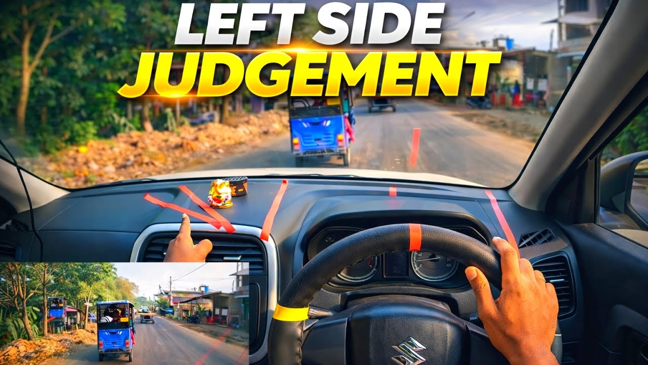 LEFT SIDE JUDGEMENT: The ONLY Explanation You Need To Drive PERFECTLY! (100% TRICK)