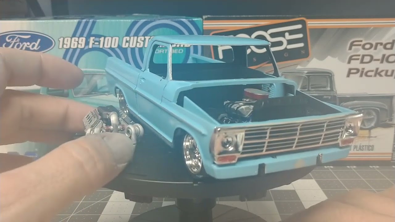 kit bashing 2 Ford f100 model kits