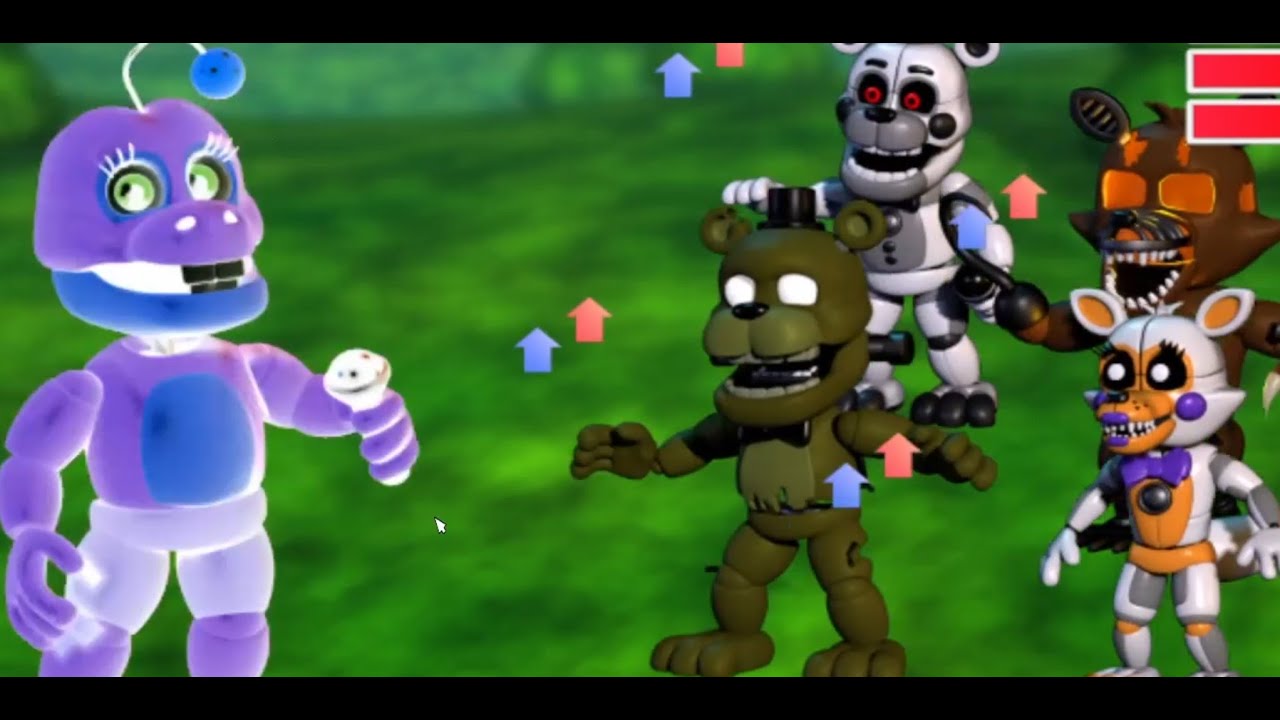 What if fnaf world had every fnaf character( Fnaf World Ultra p1)
