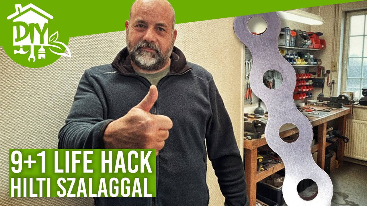 9+1 Life hack Hilti szalaggal, amit minden barkácsolónak ismernie kell! | Green Cottage DIY