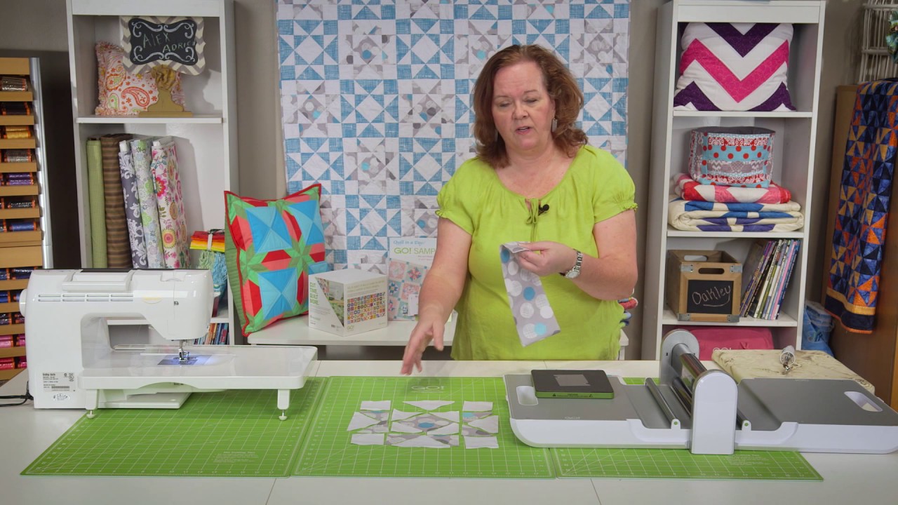 AccuQuilt GO! Qube Mix and Match 8 Inch Block Extra