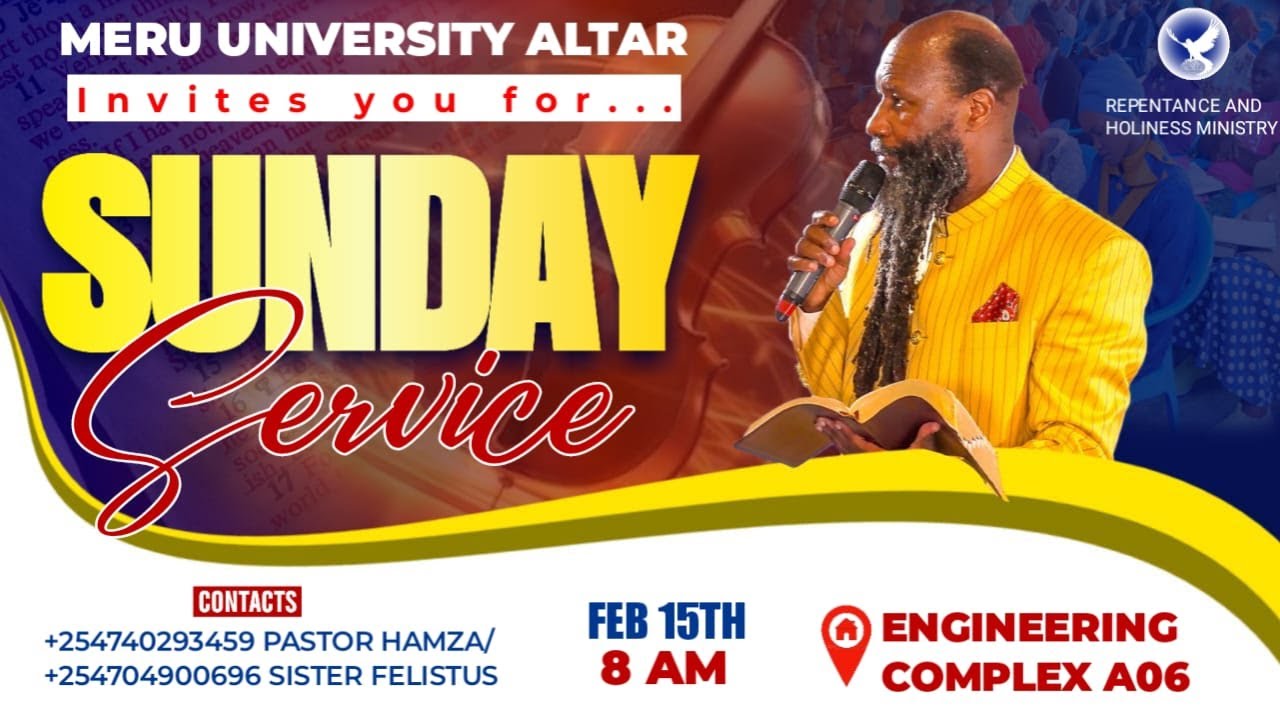 MERU UNIVERSITY ALTAR SUNDAY SERVICE - FEBRUARY 15TH 2026