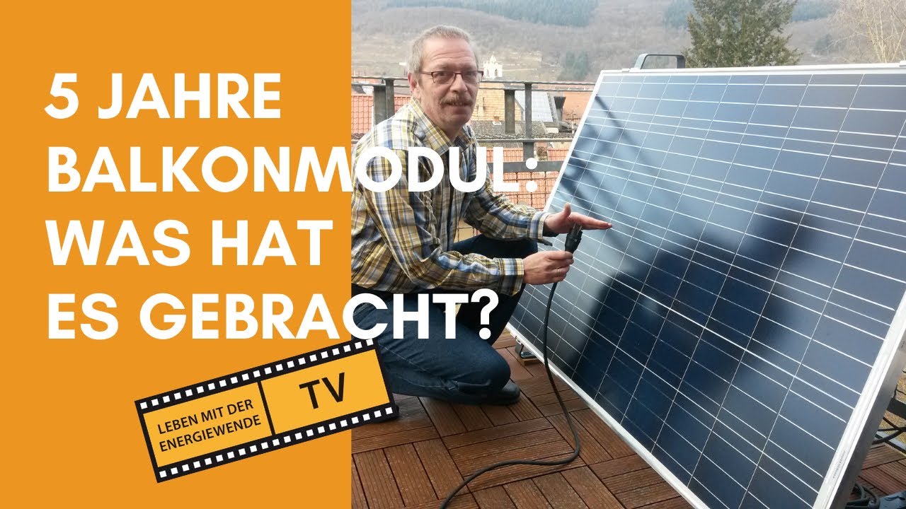 5 JAHRE BALKONMODUL: WAS HAT ES GEBRACHT?