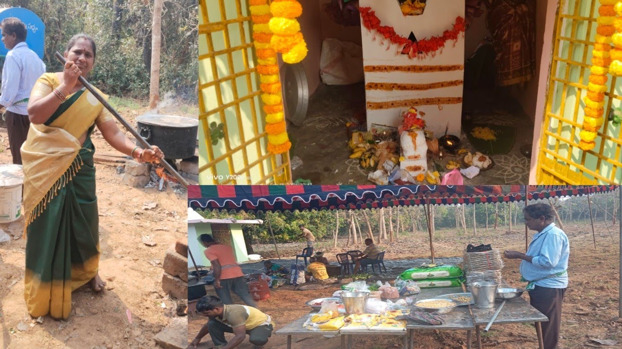 శివరాత్రి రోజు మా రావులమ్మ తల్లిఅన్నదానం ఇలా జరిగింది🙏🙏#ytshorts #viralvideo #shivratrispecial 