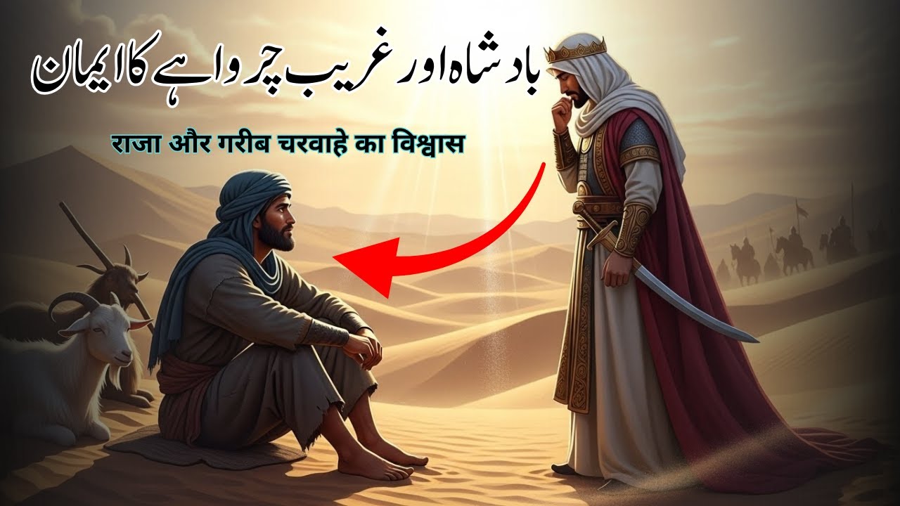 بادشاہ اور غریب چرواہے کا ایمان || Badshah Aur Gareeb Charwahe Ka Imaan || Islamic Moral Story