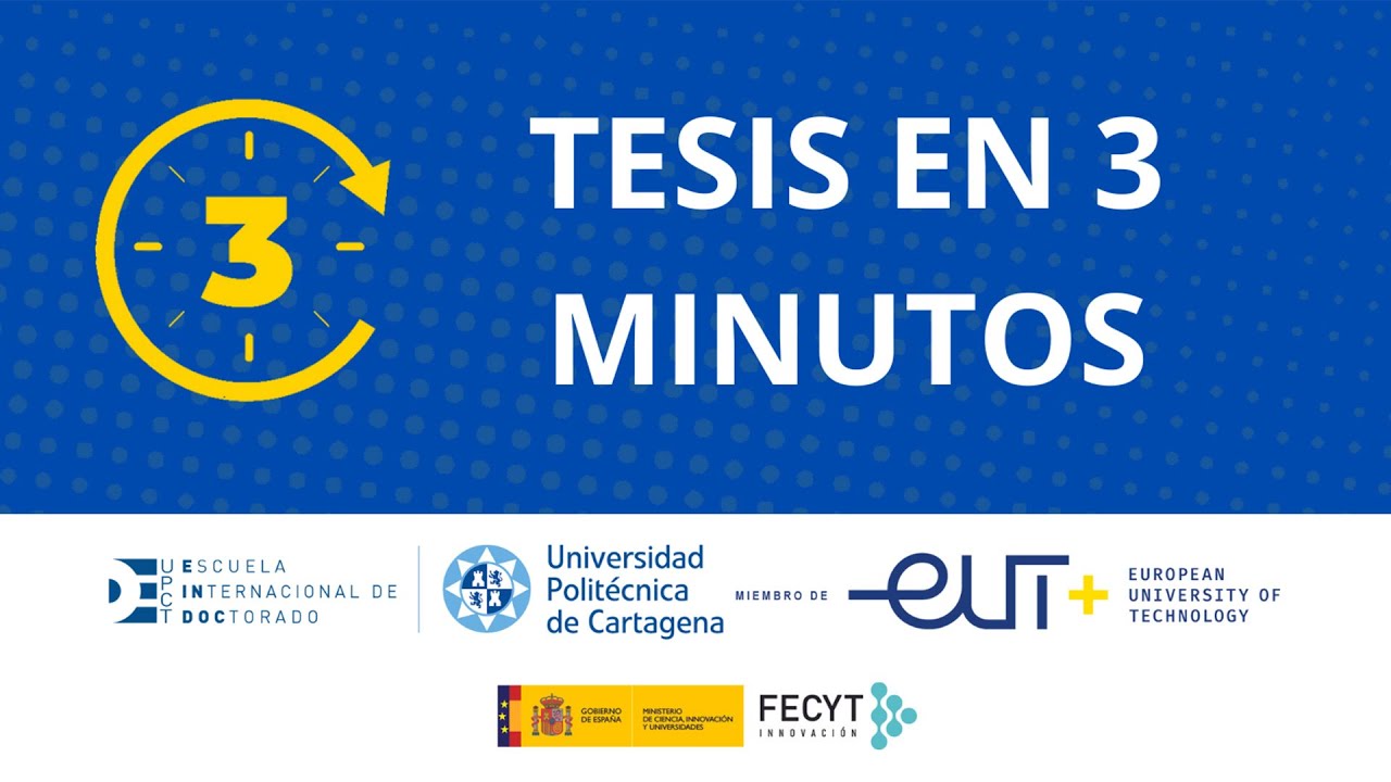 Tesis en 3 minutos