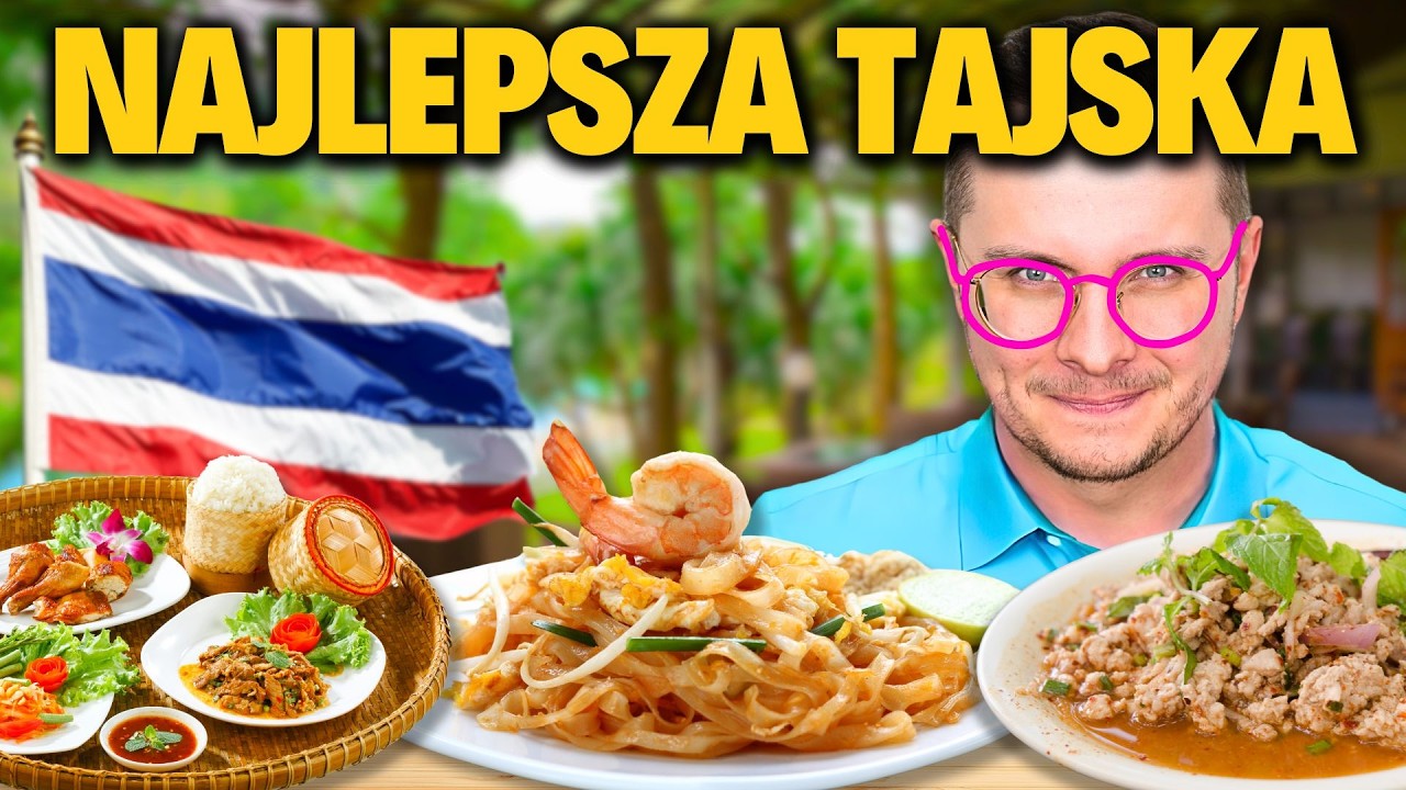 SPRÓBOWAŁEM PRAWDZIWEGO TAJSKIEGO JEDZENIA W TAJLANDII - LEPIEJ NIŻ W POLSCE?!