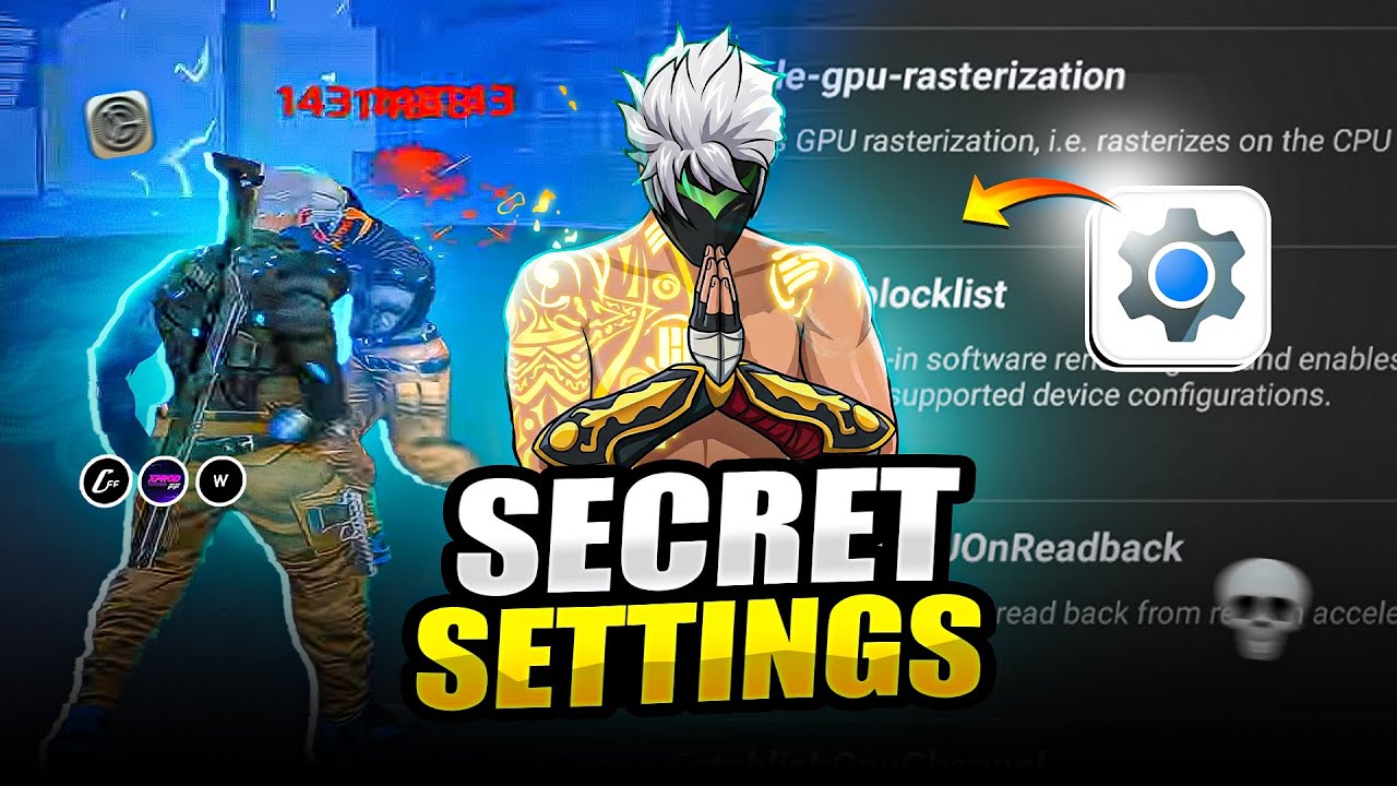 Настройки Android WebView | Больше FPS! Ускорение в Free Fire 🇧🇷