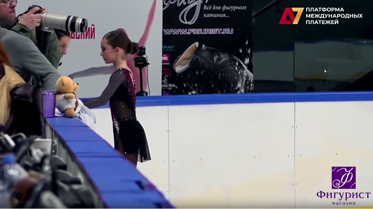 Алина ВАФИНА SP アリーナ・ワフィナ Первенство Москвы младший возраст