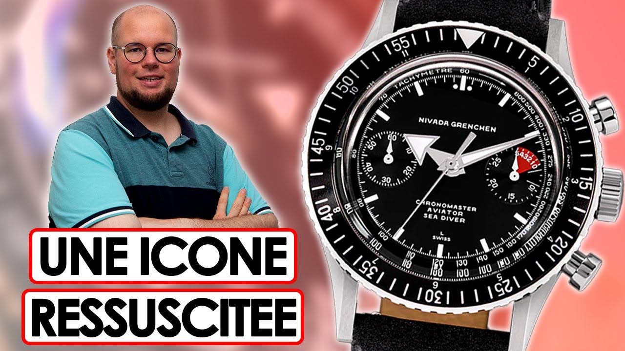 NIVADA GRENCHEN CHRONOMASTER AVIATOR SEADIVER - On PREND les MÊMES, et on RECOMMENCE !